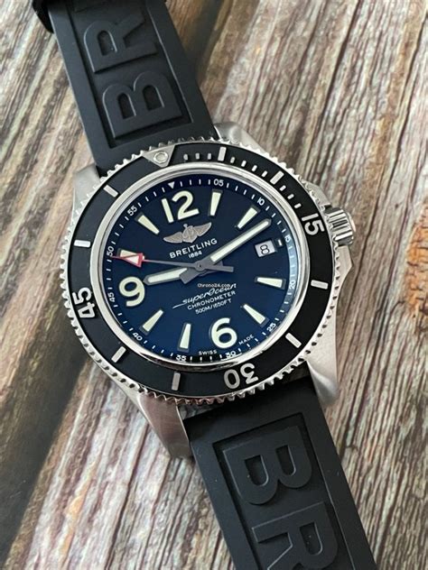 breitling planet ocean|breitling superocean with rubber strap.